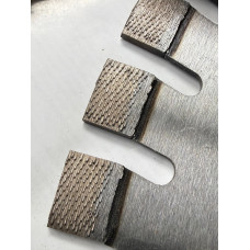 24" X .140" X 1" Aligned Diamond Handsaw Blade w/ Flush Cut Mounting Holes